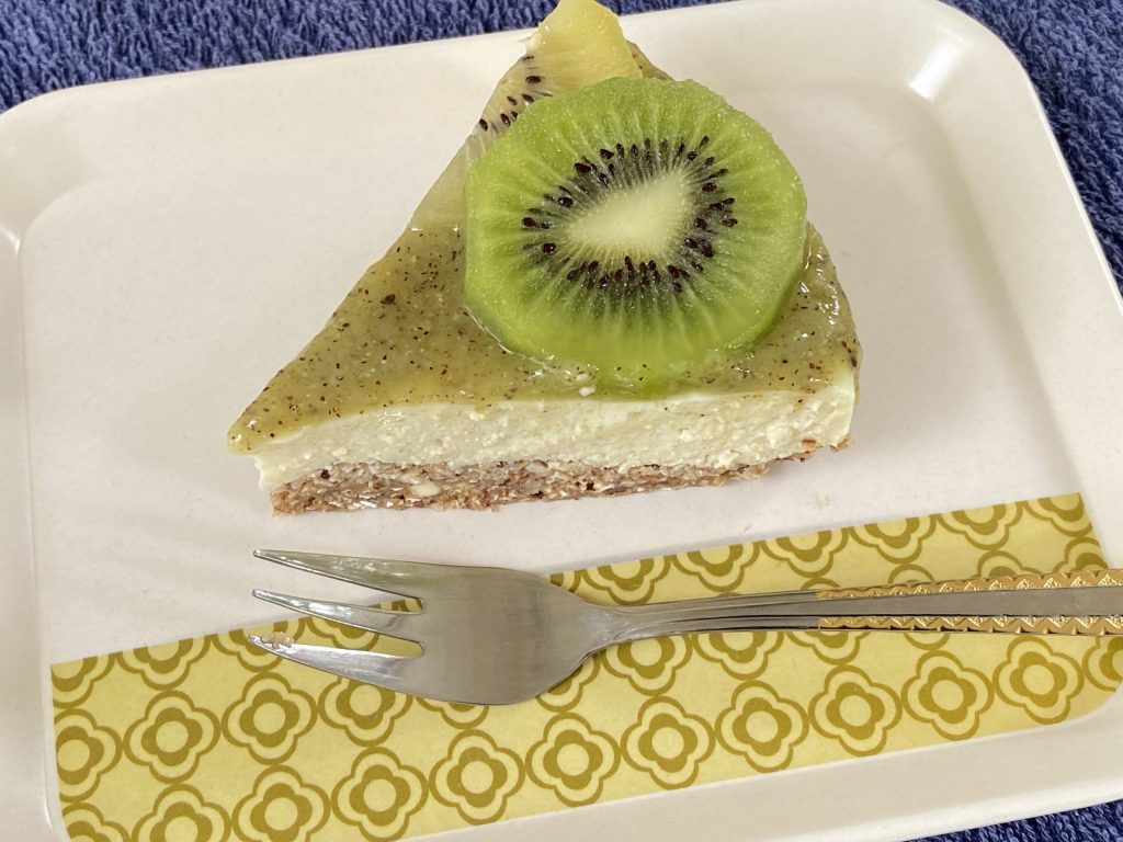 Punt limoentaart met kiwi