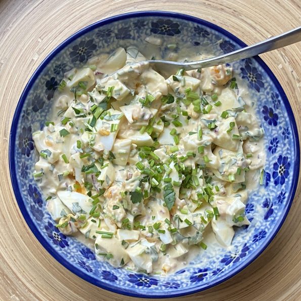 Klassieke eiersalade