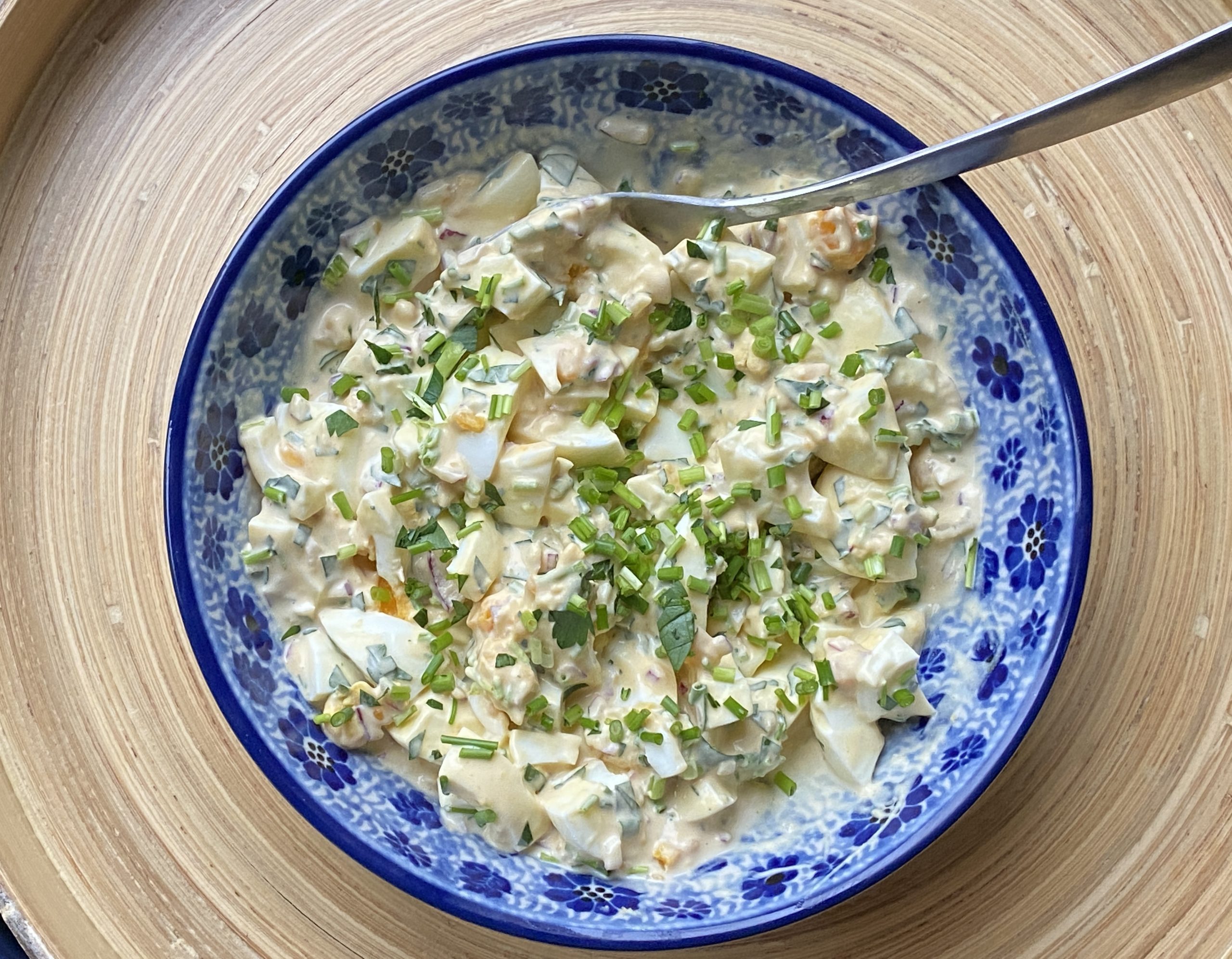 Klassieke eiersalade