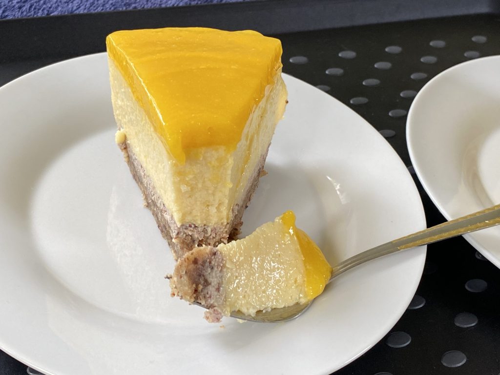 Punt mango cheesecake