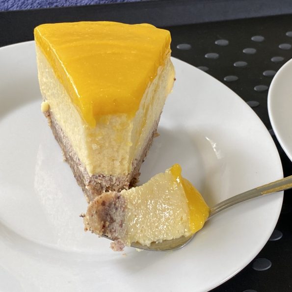 Punt mango cheesecake