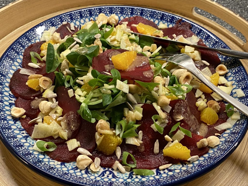 Rode bietensalade