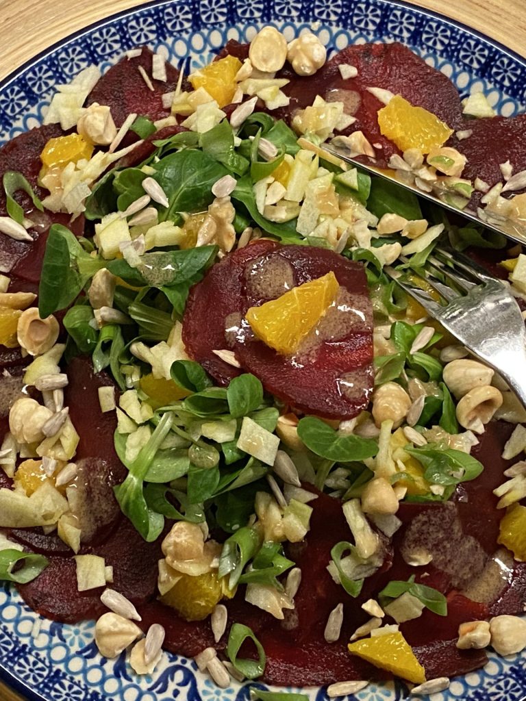 Rode bietensalade